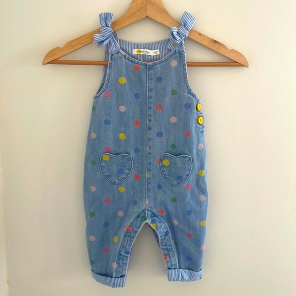 Boden baby overalls size 6-9m